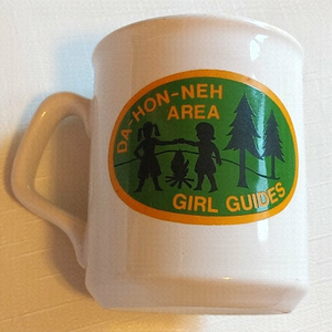 Vintage Girl Guides Mug Da-HON-NEH Area